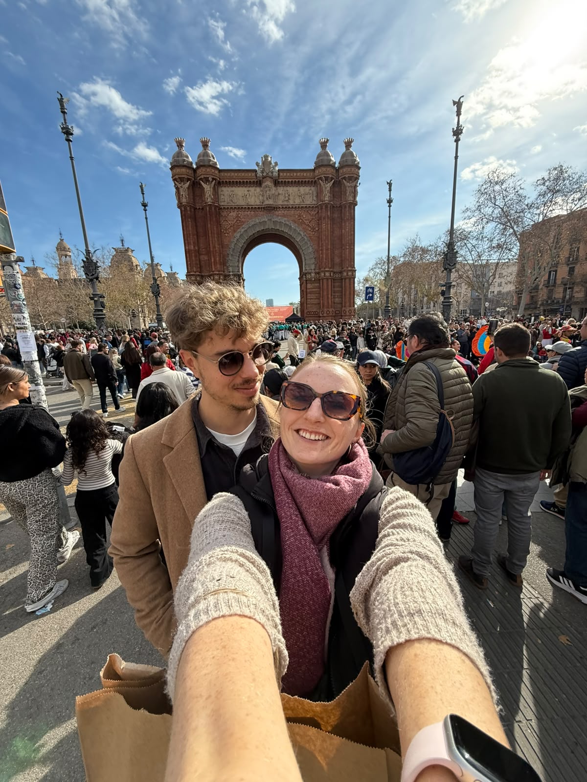 Wir haben Barcelona besucht und auf einen Kater von Freunden aufgepasst.